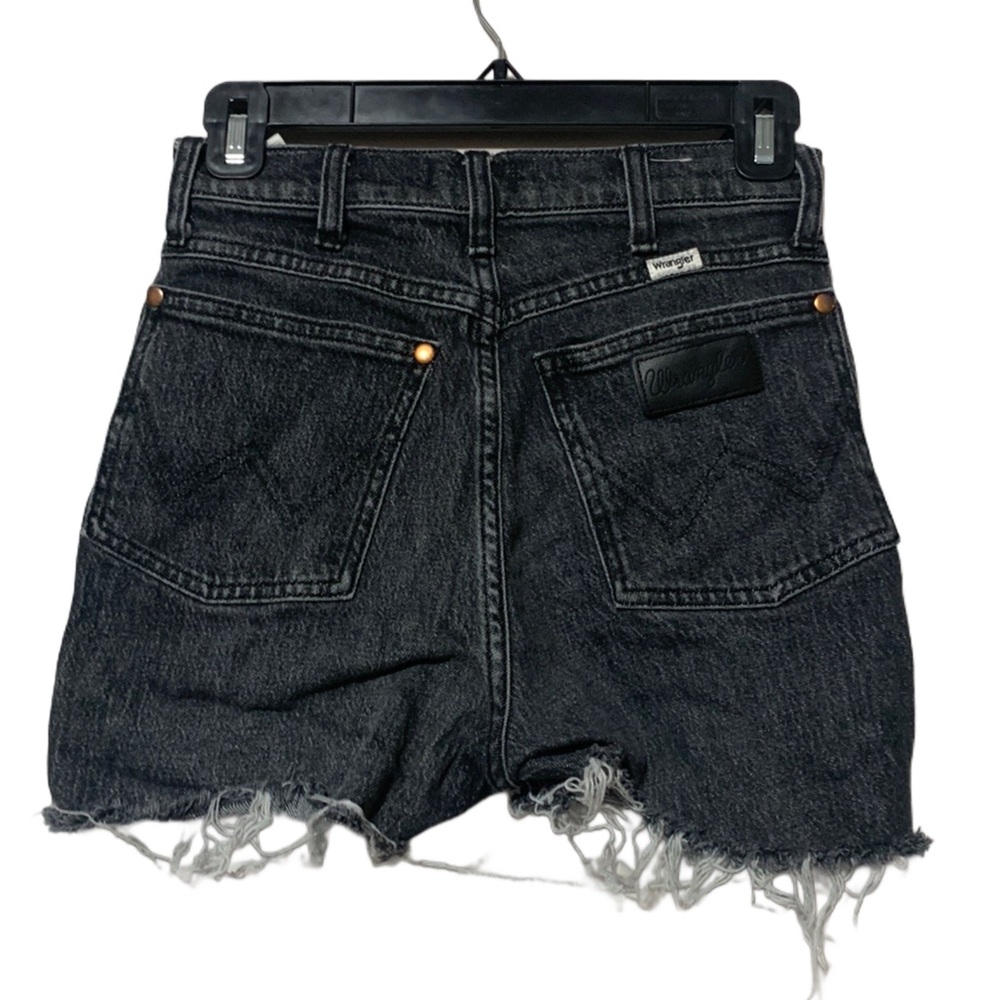 Wrangler Wanderer Black Jean Shorts